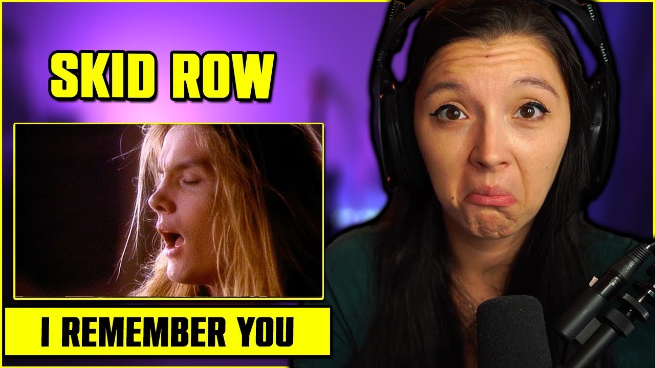 Skid Row - I Remember You | FIRST TIME REACTION | Official Music Video