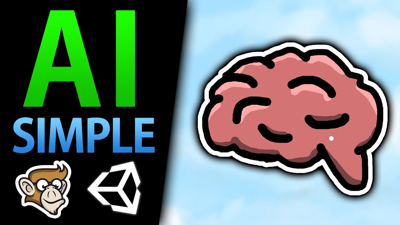 Простой ИИ противника в Unity (конечный автомат, поиск цели, преследование, атака)