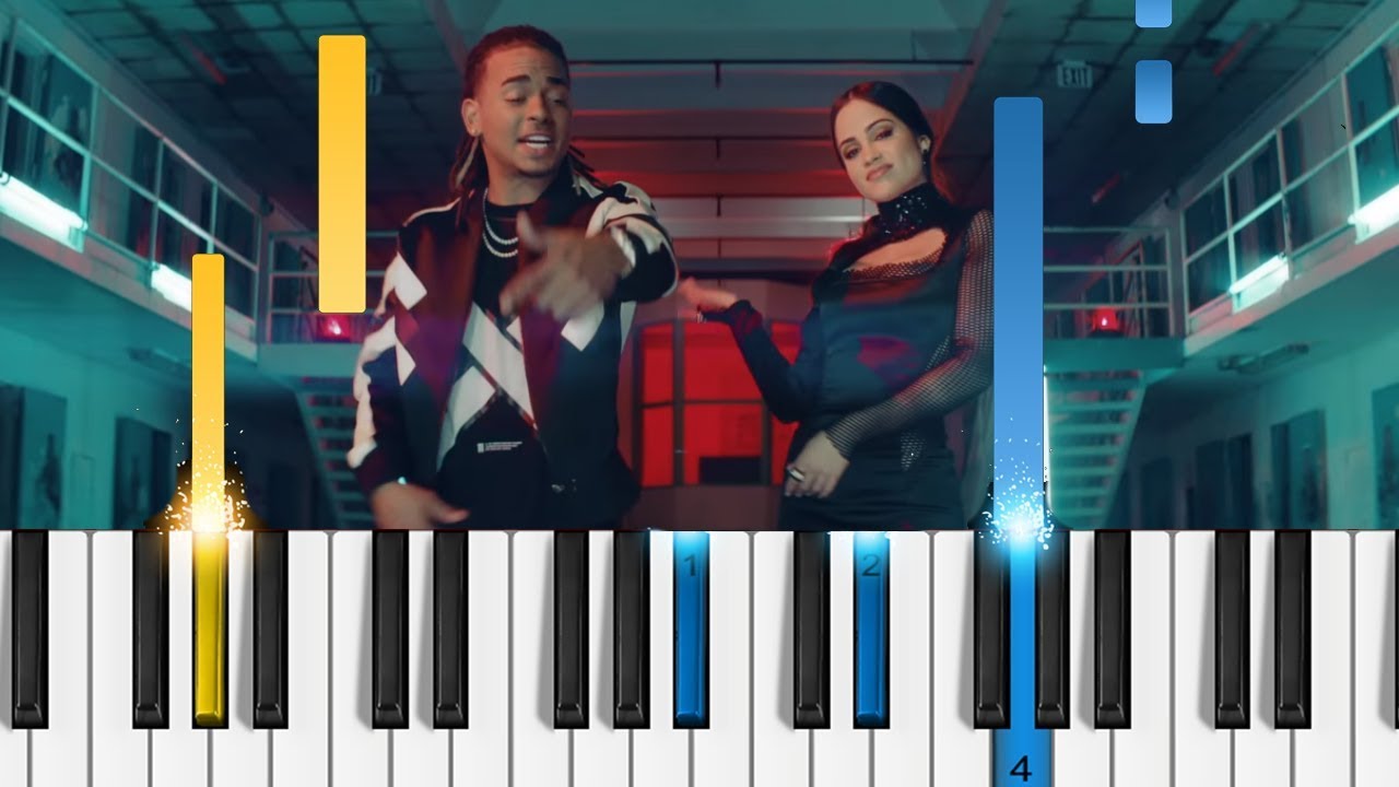 Natti Natasha & Ozuna - Criminal - EASY Piano Tutorial