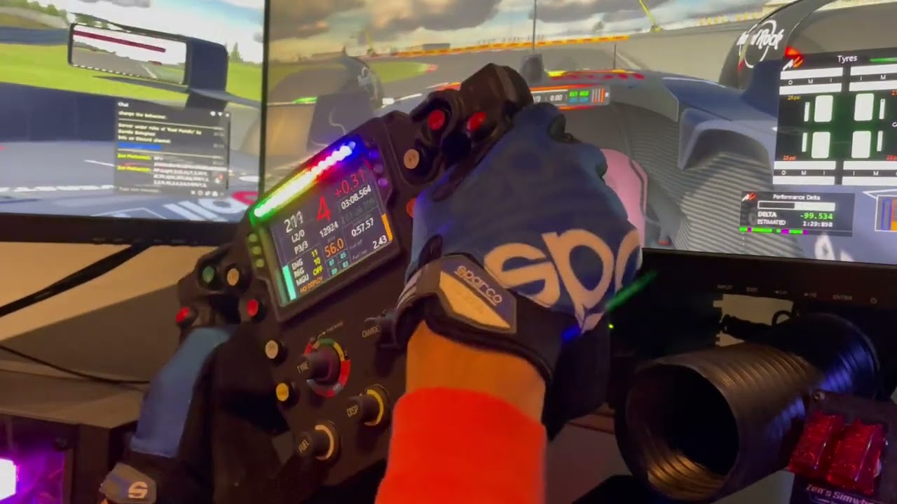 RedBull F1 Replica Test Drive - Zen's Simwheels