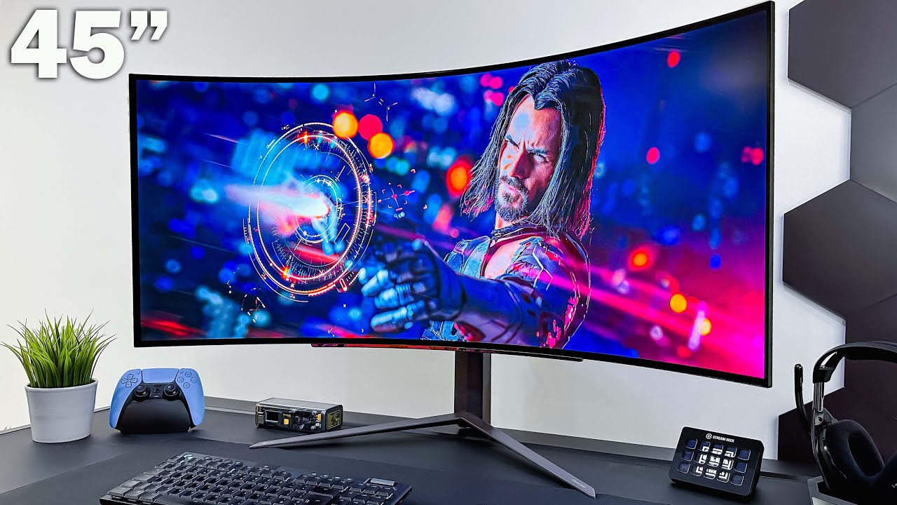 BEST Curved GAMING Monitor | LG 45