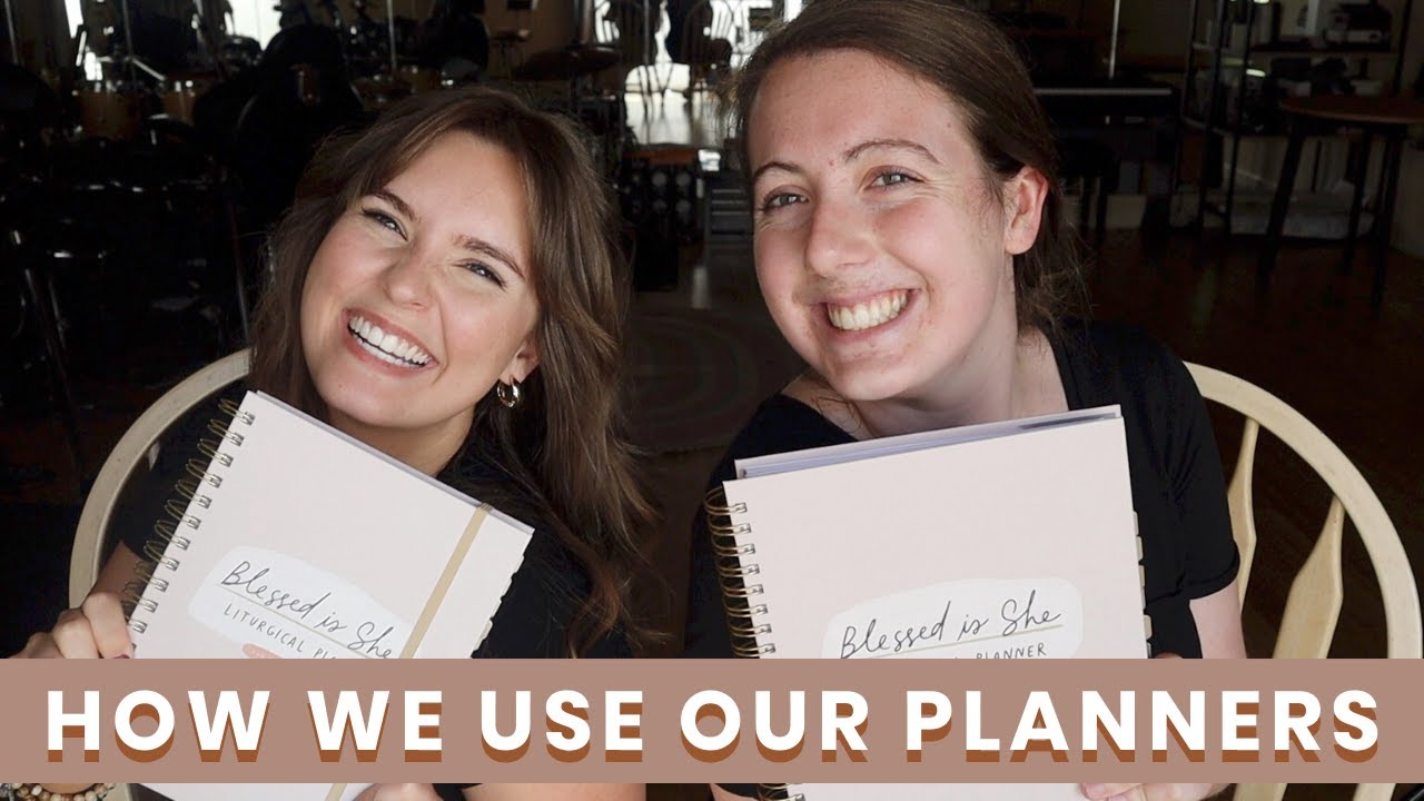 How We Use Our Planners // Big VS Mini // with Kelsey & Thérèse