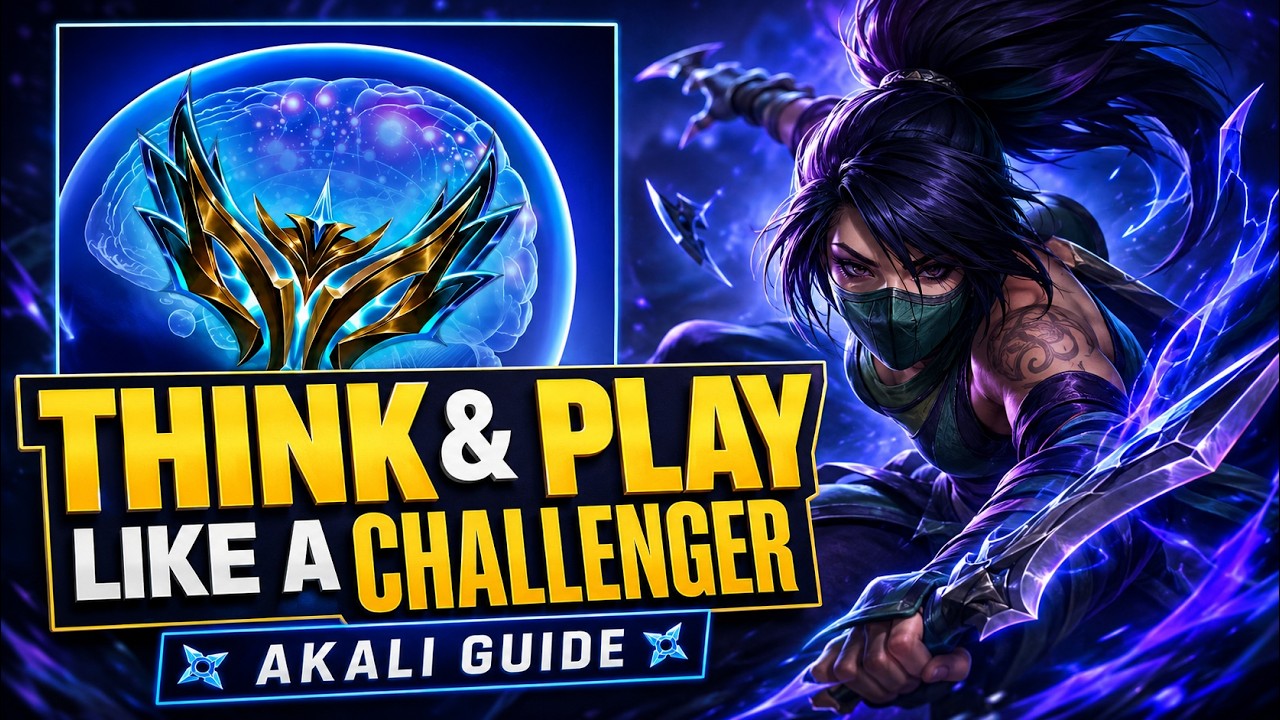 How to Think and Play like a Challenger Mid Laner | Akali Guide