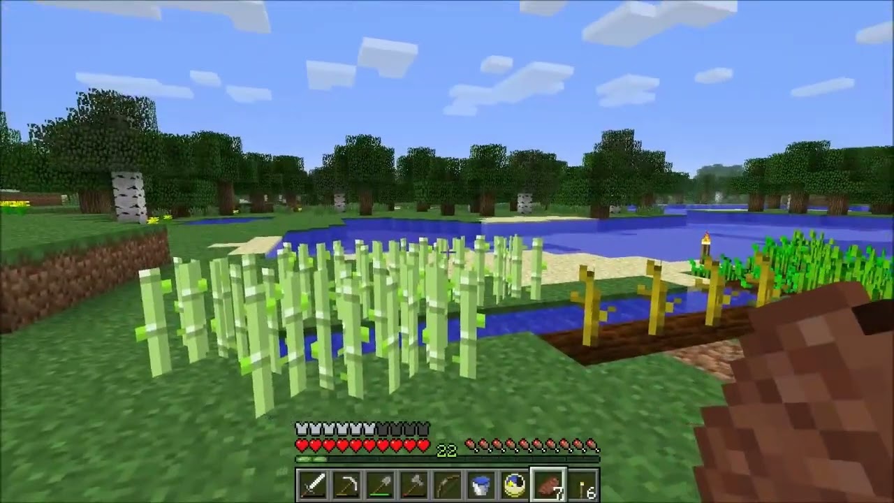 Minecraft pro začátečníky (6. díl) Farmaříme