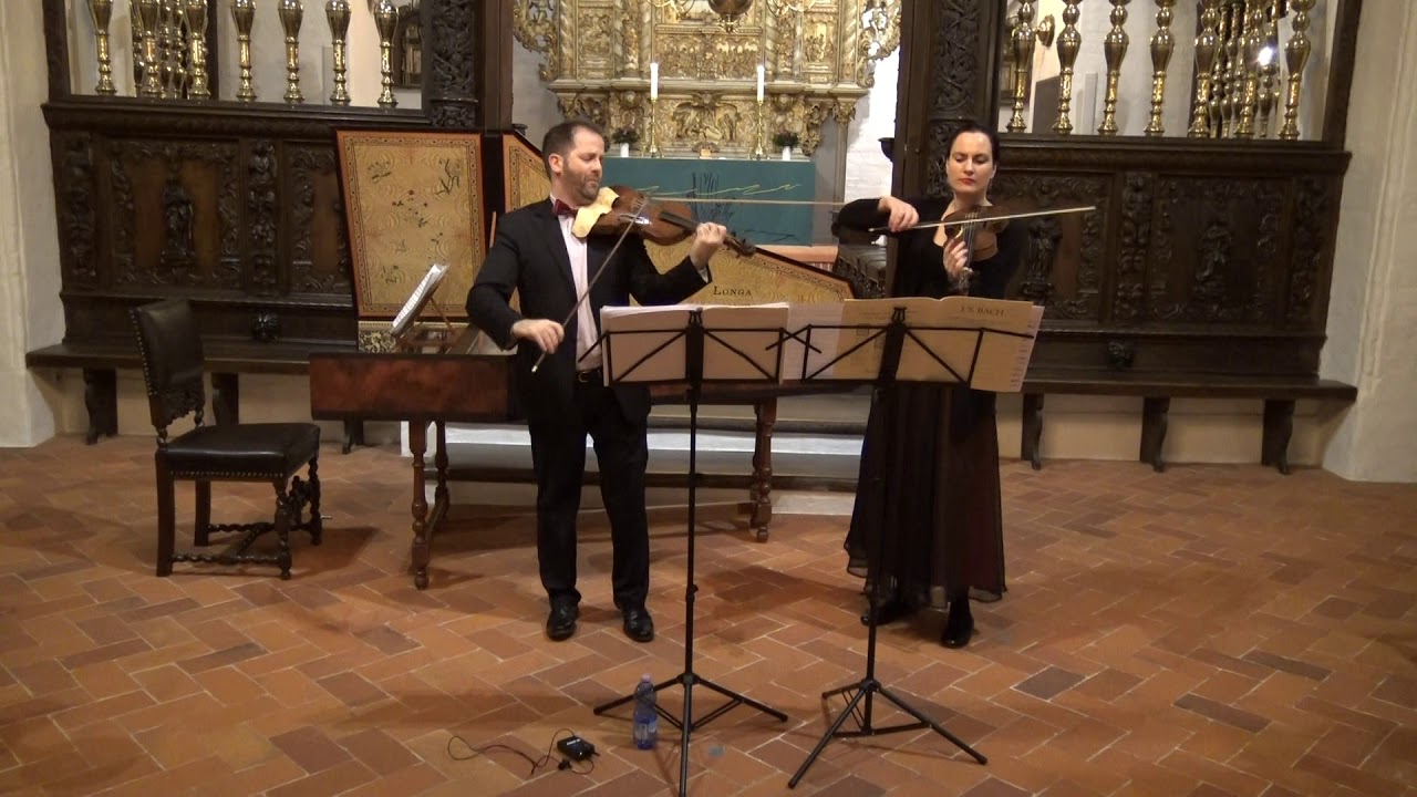 Telemann - Sonata for two violins in D major (TWV 40 : 103)