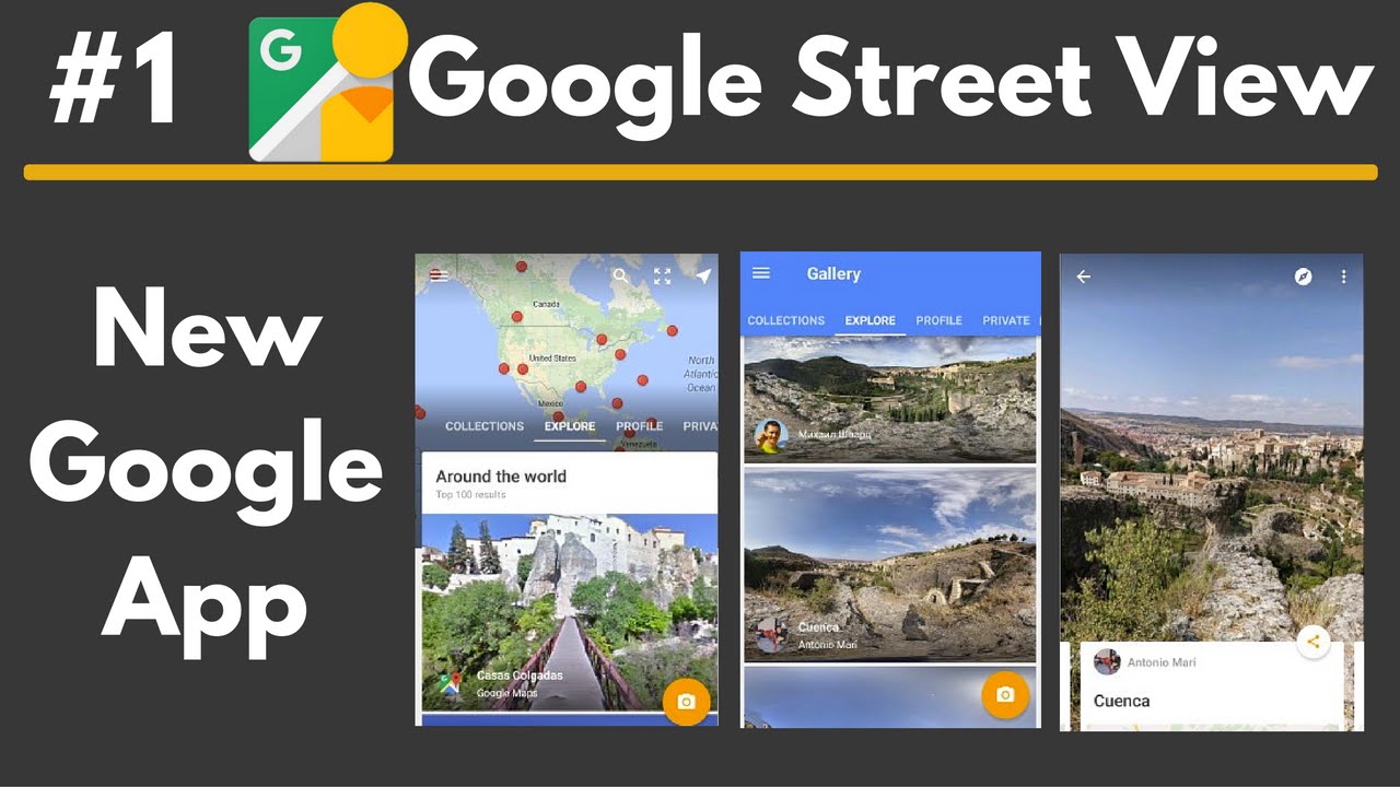 Street View &bull; New Google App Separate from Google Maps