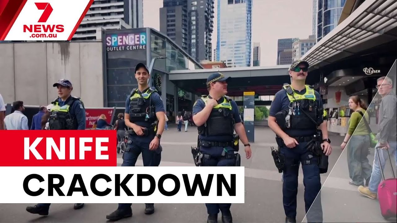 Victoria cracks down on knife crime with tougher laws | 7NEWS