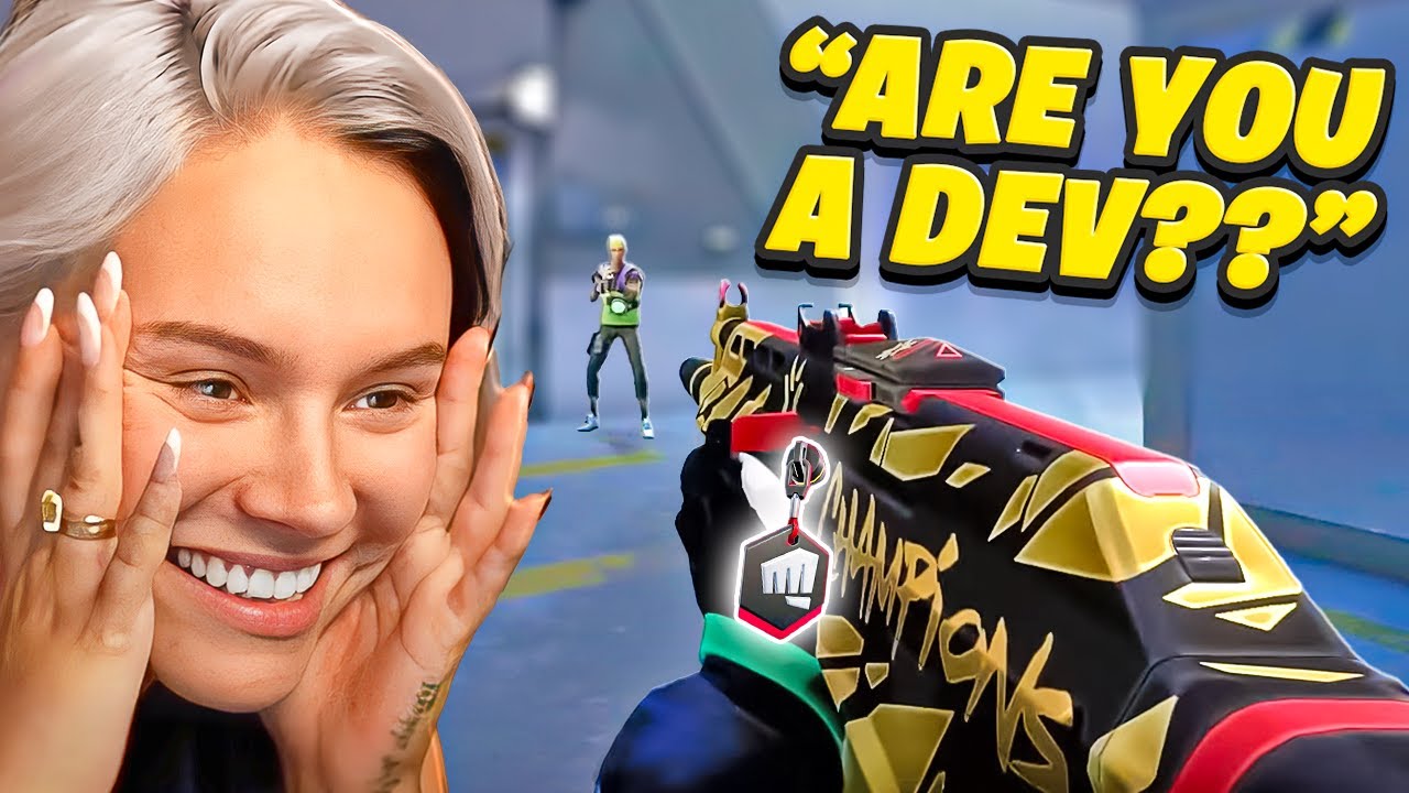 Lying About My RIOT Gun Buddy (Talia Mar Valorant Highlights)
