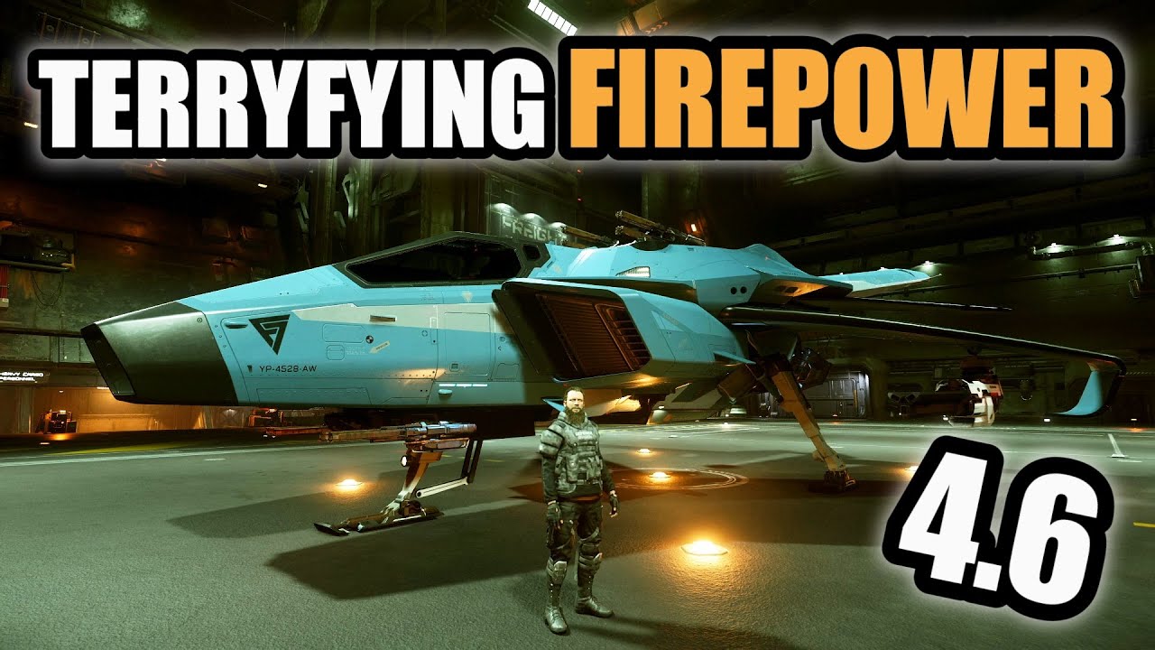 Случайно обнаружена невероятно мощная сборка для Hornet — Star Citizen 4.6