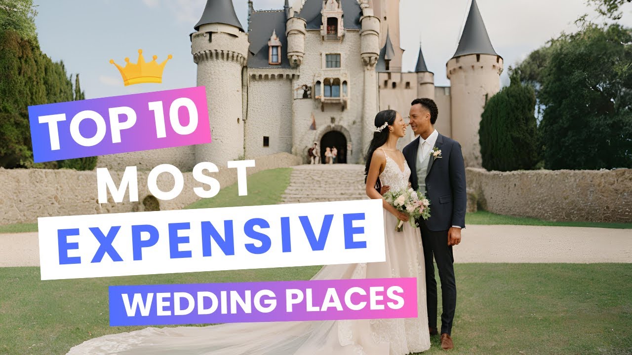 Top 10 Most Expensive Wedding Venues in the World (2025 Edition)