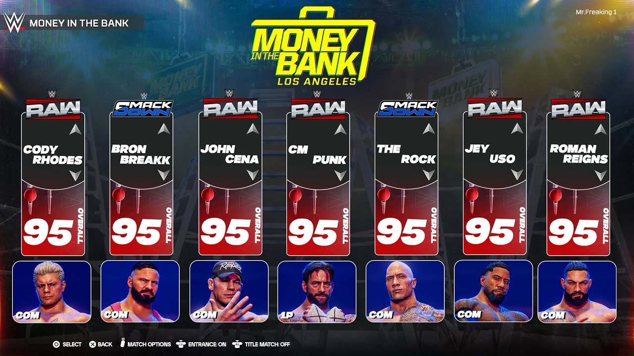 WWE 2K26: Money In The Bank – Совершенно новая концепция игрового процесса!