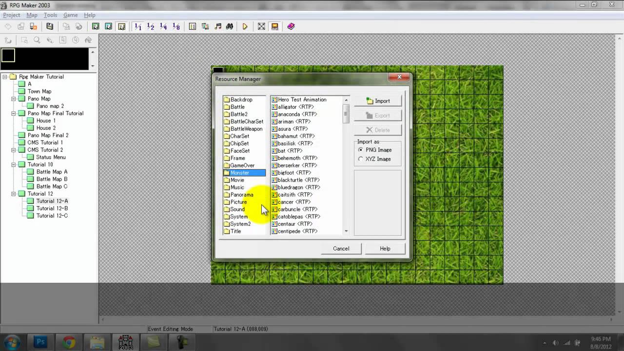 Rm2k3 Tutorial Part 12-B: Action Battle System