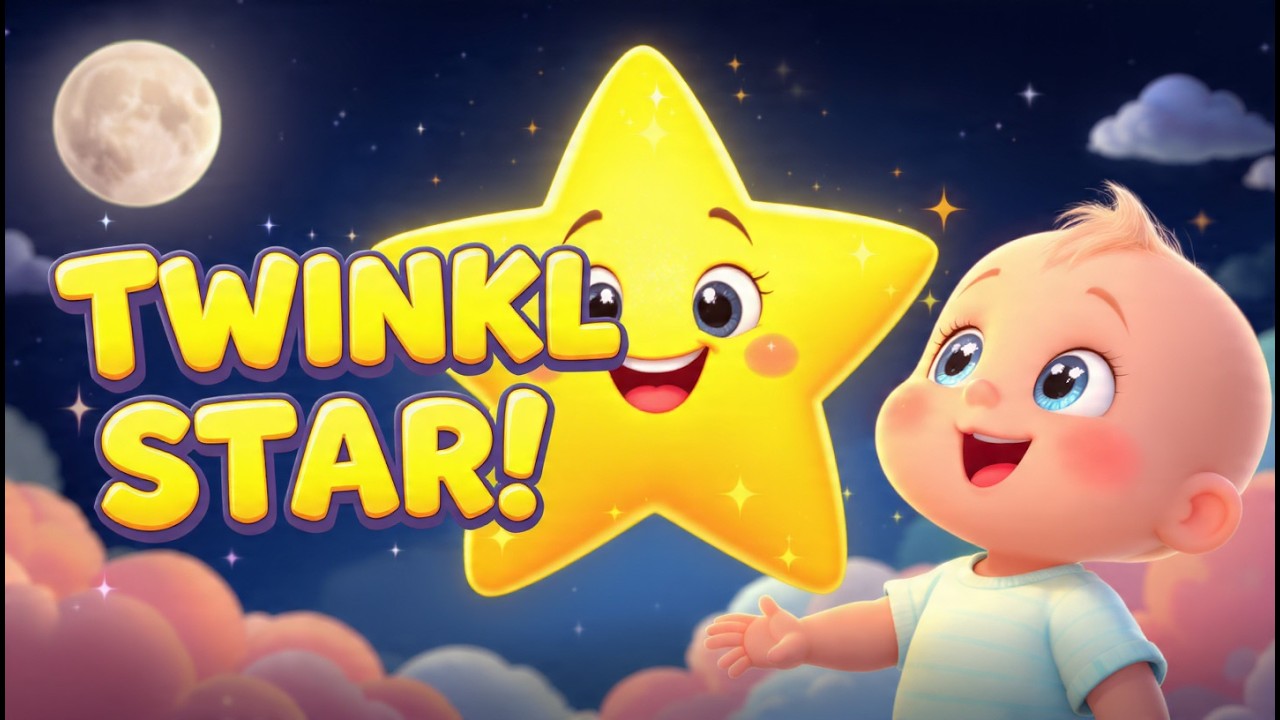 Twinkle Twinkle Little Star 🌟 | Cocomelon Style Lullaby for Babies#kidsfun #cocomelon  #rhymes