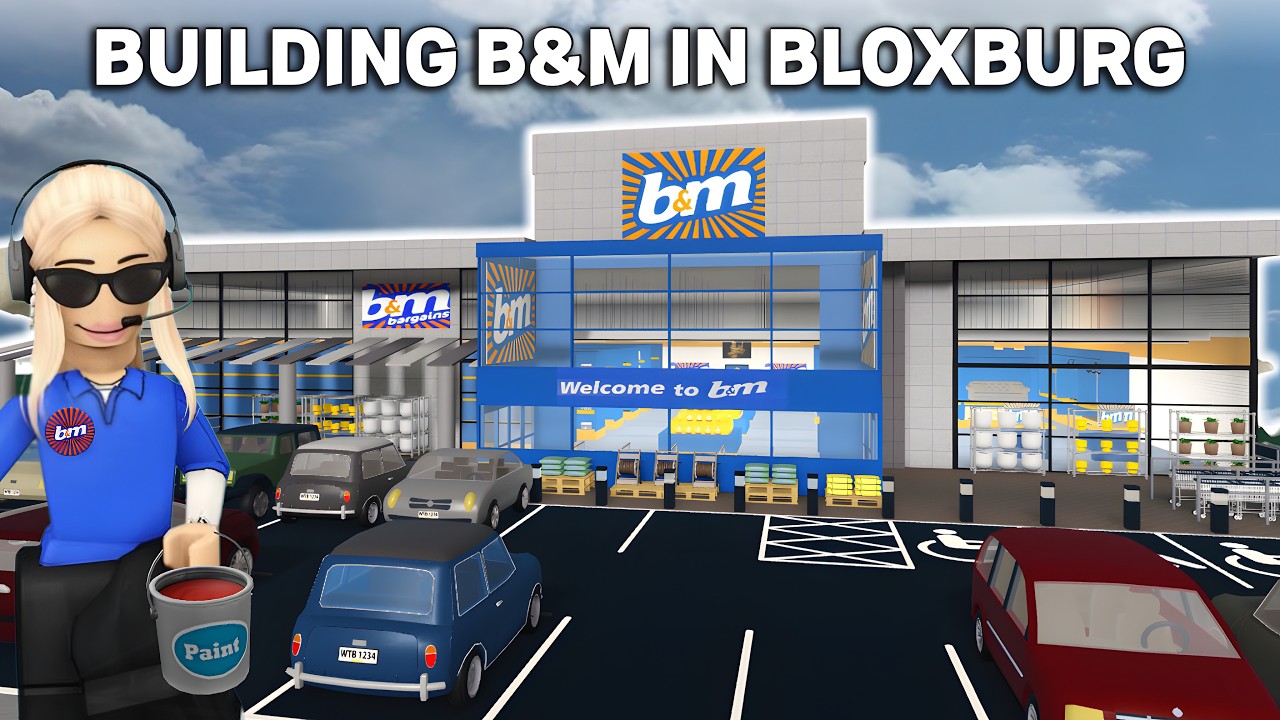 Я построил магазин B&M в Блоксберге.