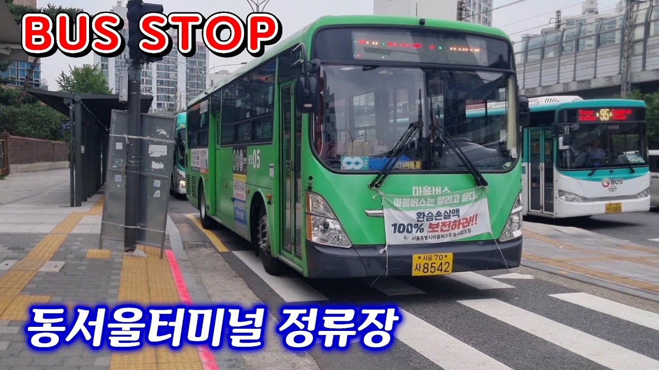 동서울터미널 버스정류장 (East Seoul Terminal Bus Stop)