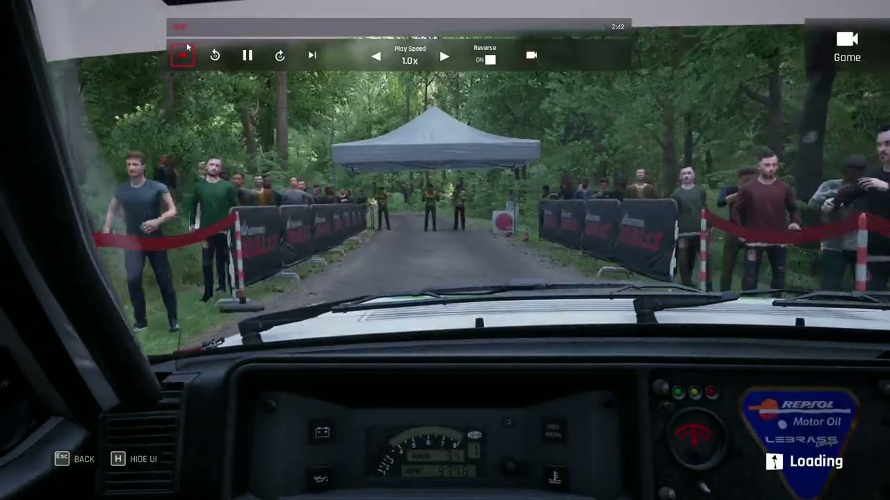 Assetto Corsa Rally La traversée de La Mossig 02:16 164 Lancia Delta