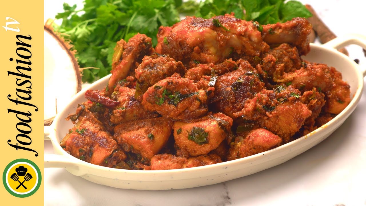 Chicken With Coconut Milk Masala Fry !!! అద్భుతమైన కొబ్బరి పాల చికెన్ మసాలా ప్రై @ food fashion tv