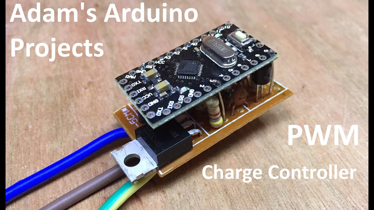 PWM Solar Charge Controller - Adam's Arduino Projects