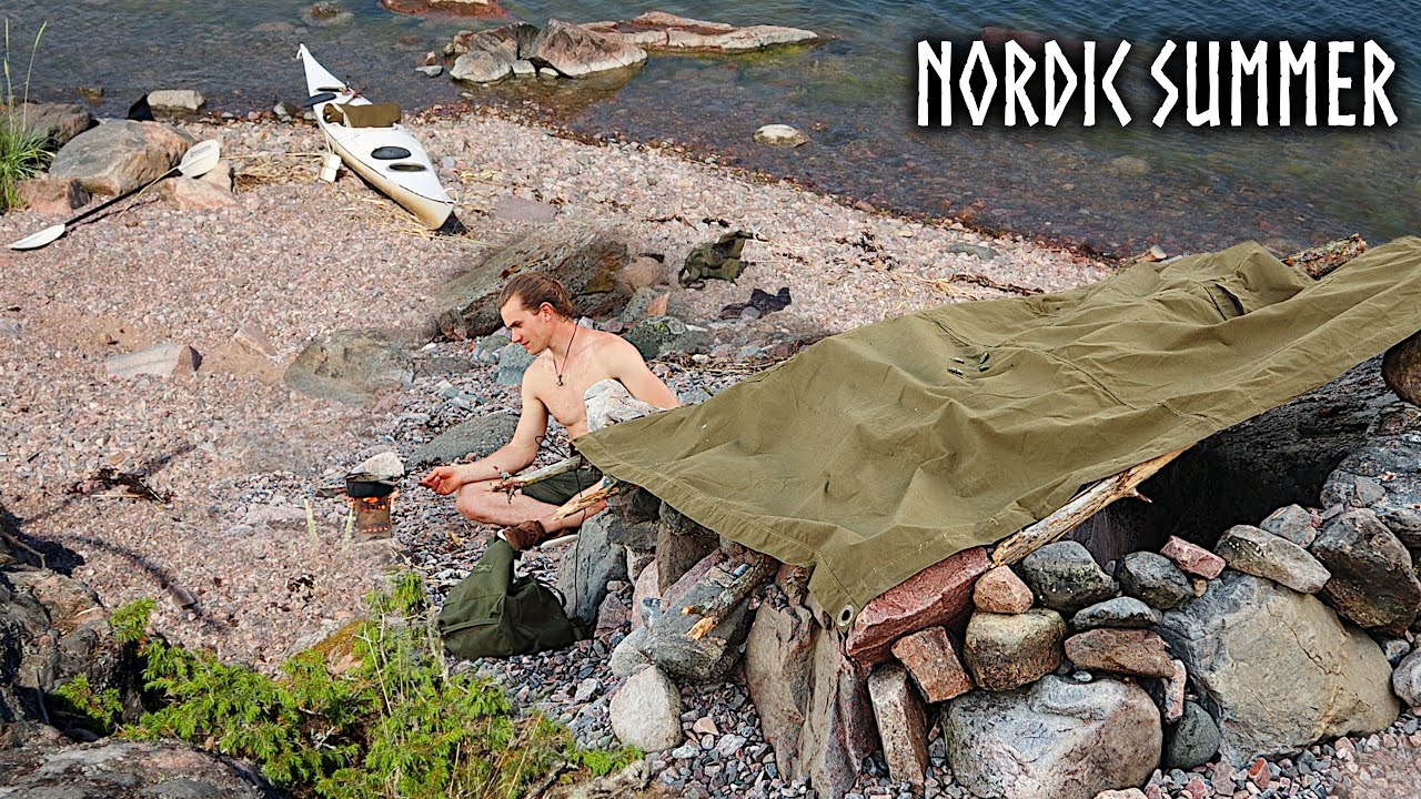 Relax at the Nordic Summer Sea: TOP 5 Camping Memories - Sailing, Bushcraft & Exploration