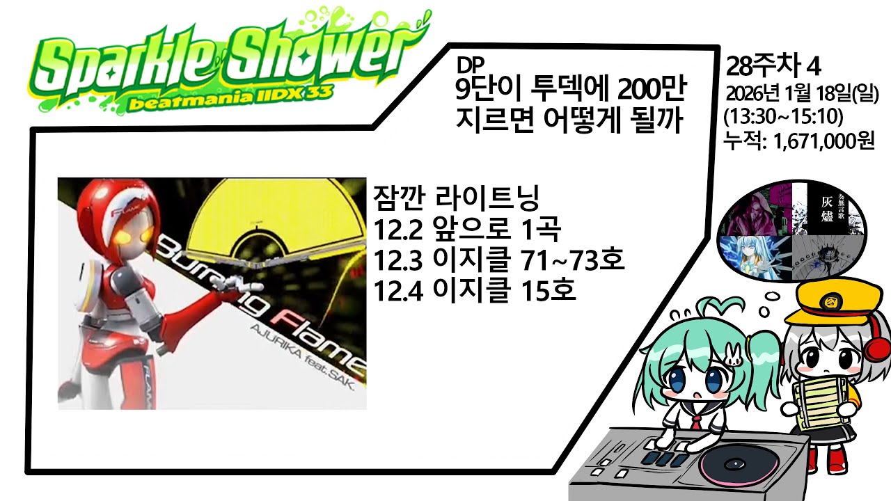 [28주차 4] IIDX DP / 2026.1.18(일)