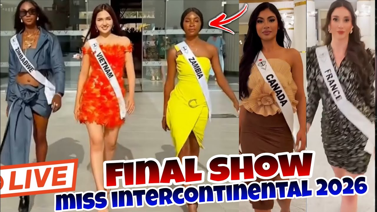 Прямая трансляция финала конкурса «Мисс Интерконтиненталь 2026».
