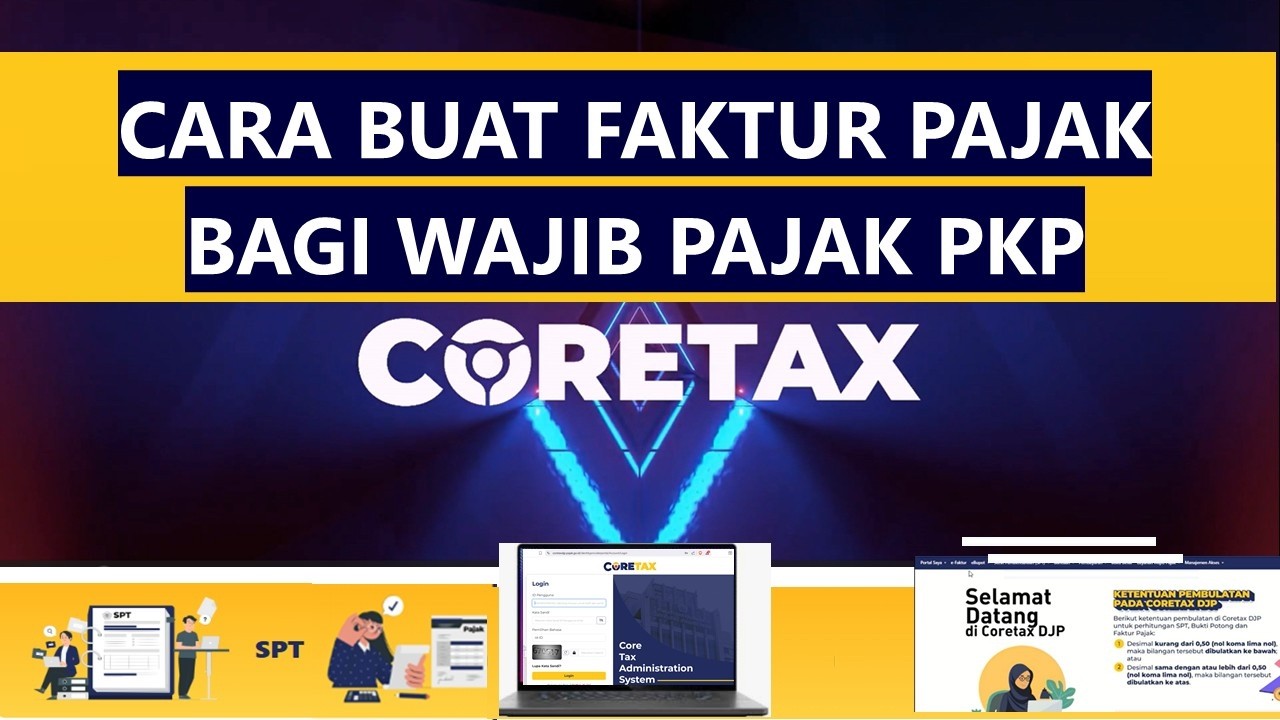 Tutorial Cara Buat Faktur Pajak di Coretax Masa/Tahun 2025 (Cara Buat Faktur Pajak Kode 02/03/04)