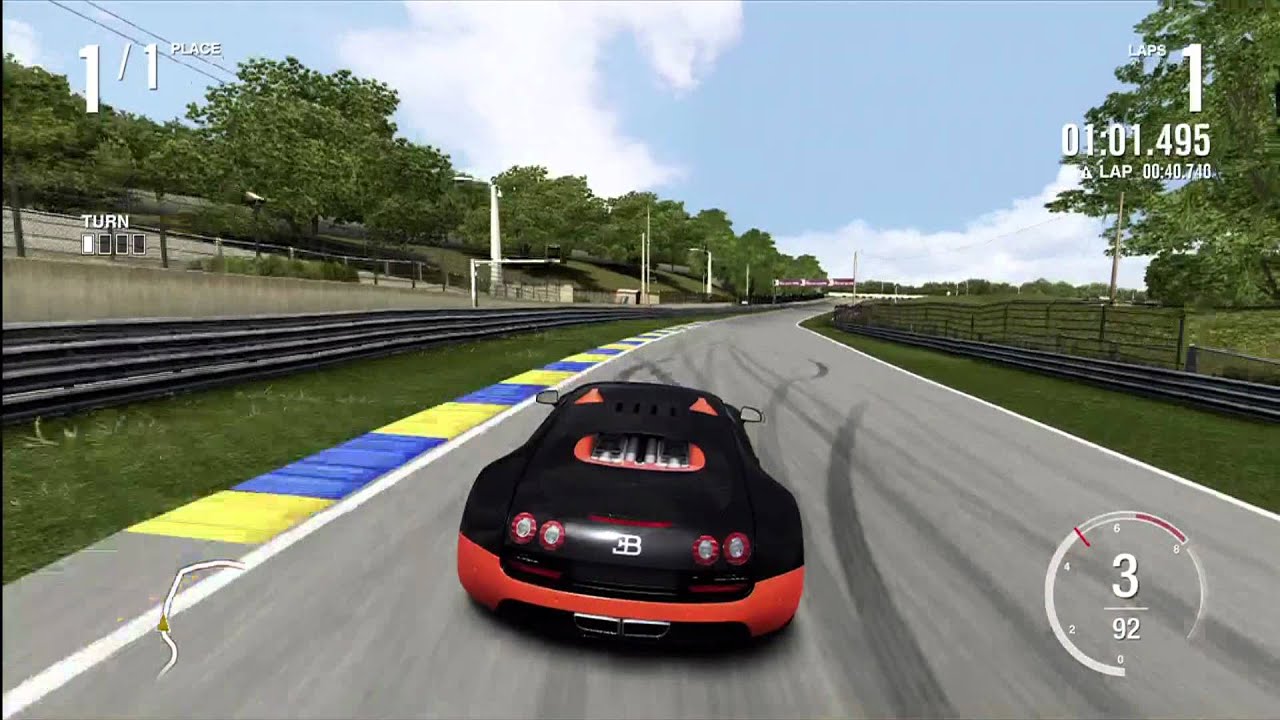Forza Motorsport 4 - Bugatti Veyron Super Sport 263 MPH Speed Run