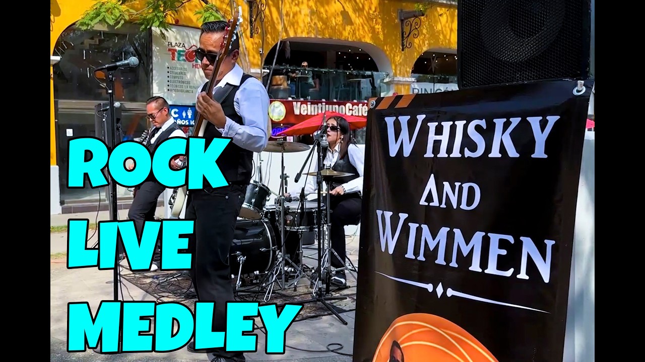 🔥ROCK LIVE MEDLEY-WHISKY AND WIMMEN🥃