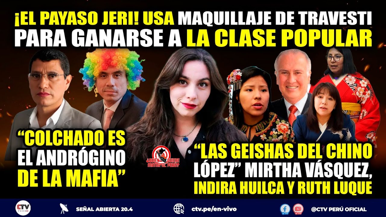 Quién quiere matar al Perú con Vanya Thais EN VIVO por 