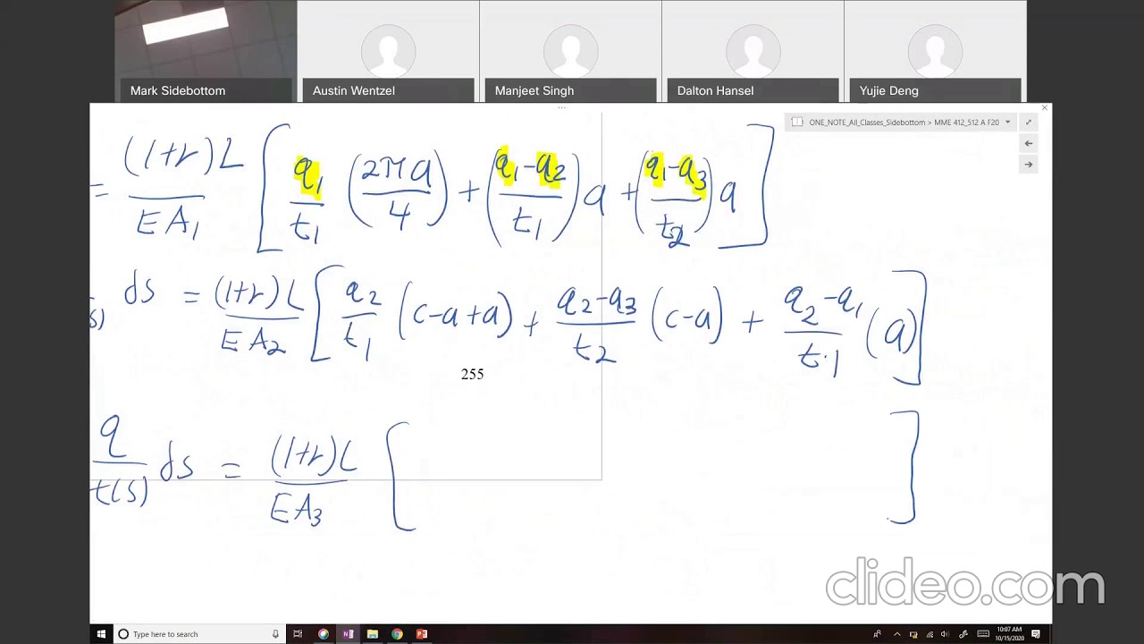 MME 412_512-L18-#57c Example 5.2-3 Finding Shear Stress in Multi Celled Wall Section