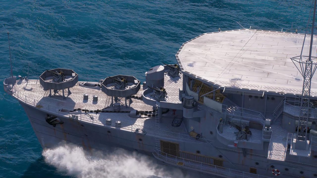 航空母艦 龍驤の動画【001】（Aircraft carrier Ryujo 001/Авианосец  Рюдзё　001/航空母艦 龍城 001）