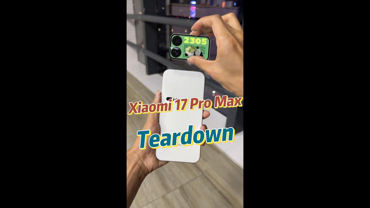 Разборка Xiaomi 17 Pro Max &mdash; полная разборка