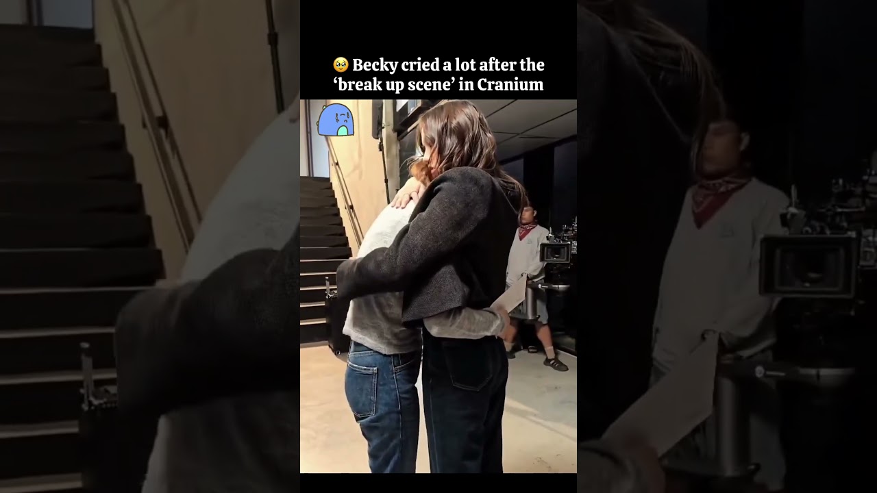 Becky hugging Freen and cried a lot after a &lsquo;break up&rsquo; scene in Cranium 😭🥹 #cranium #freenbecky
