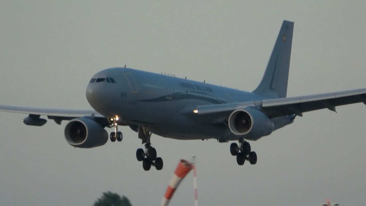AIRBUS A330 MRTT: Landed in France with evacuees from Afghanistan.