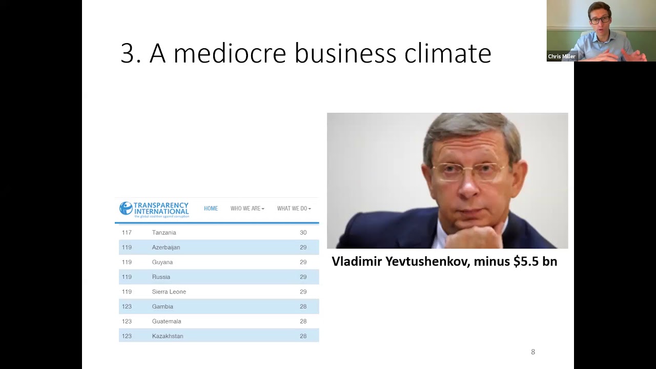Forum2100: Putinomics- Russia's Energy Strategy Amid Low Oil Prices  with Dr. Chris Miller