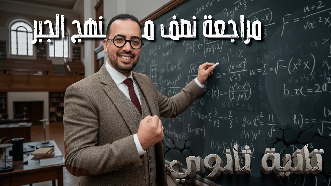 مراجعة نص منهج الجبر تانيه ثانوي ♥️💯🔥