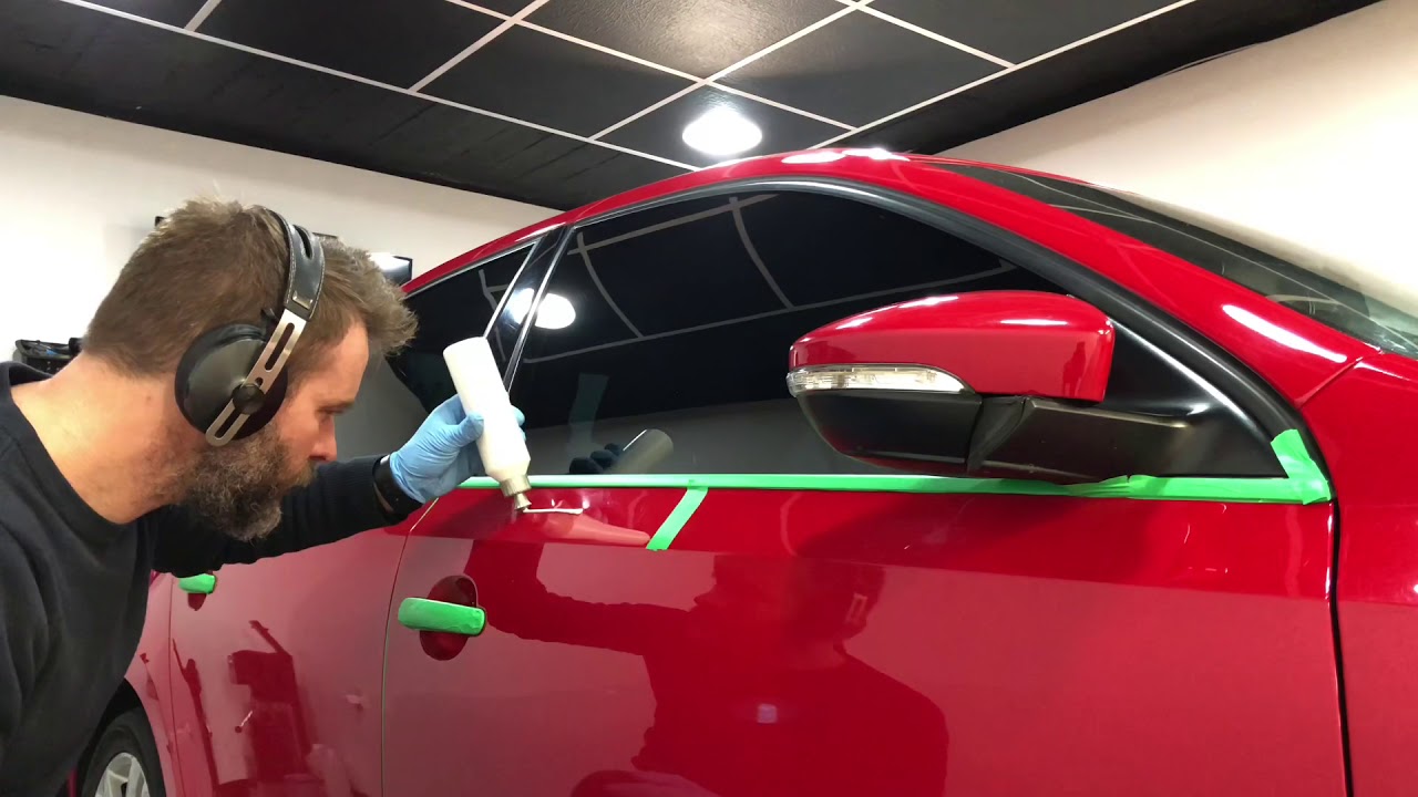 Vw Vento GLI - Corrección de pintura - Antes y Después utilizando pulidoras rotativas y orbitales
