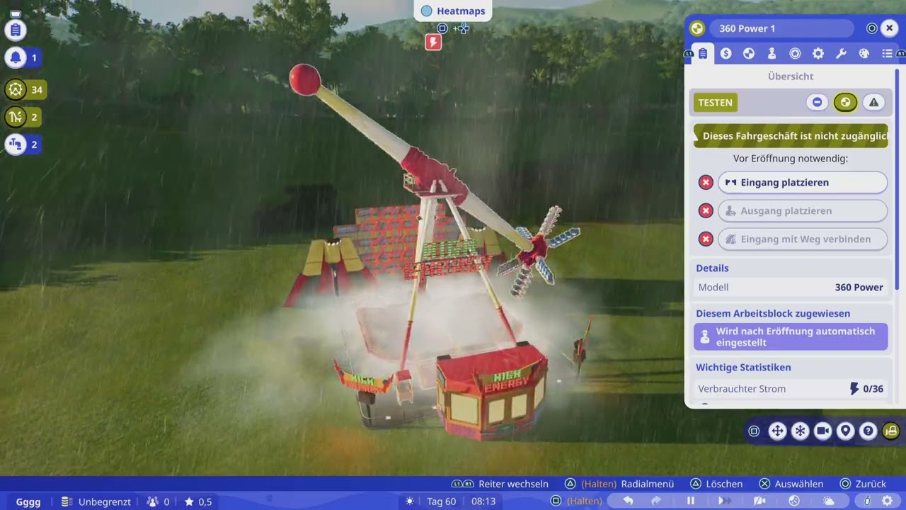 Planet Coaster 2 Kirmes High Energy