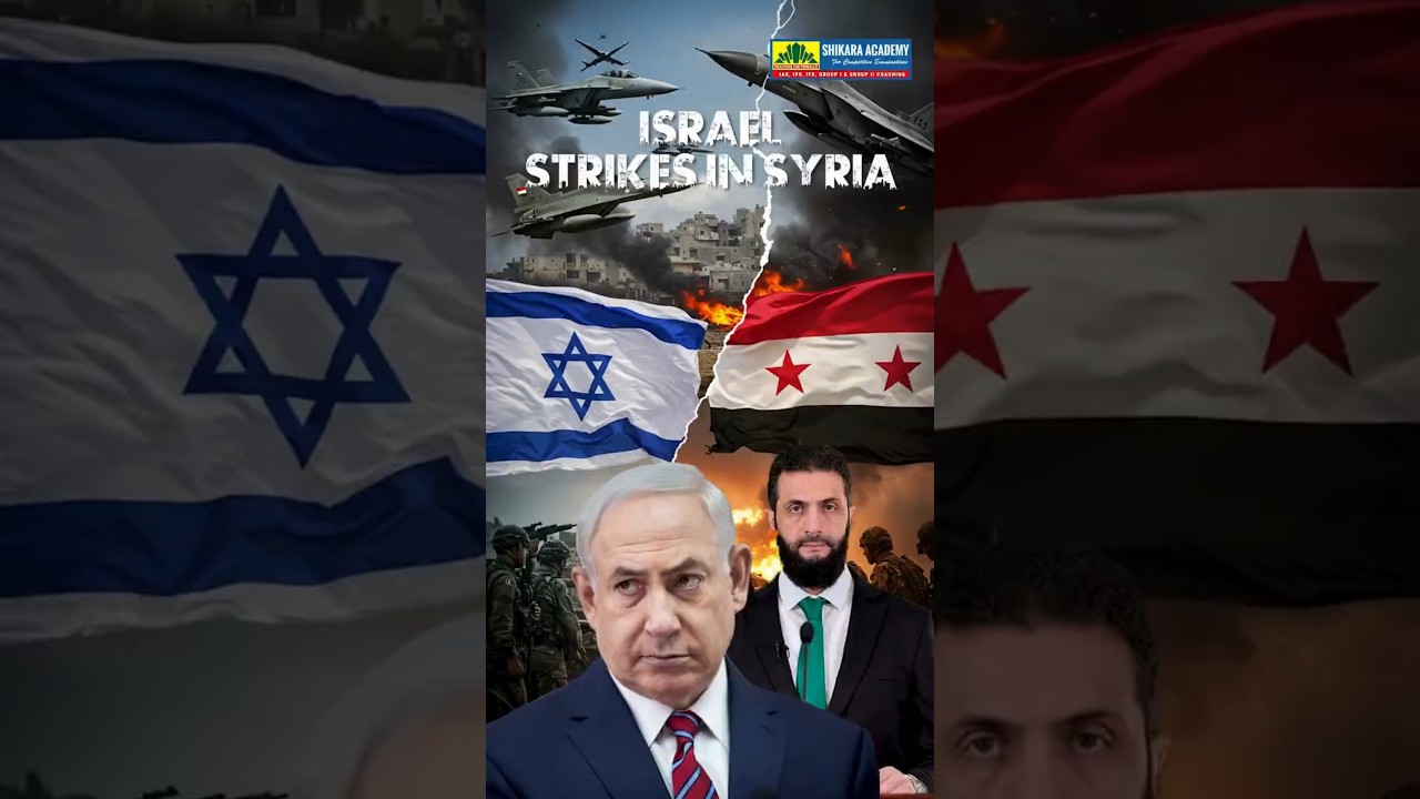 Israel-Syria Tensions Escalate ⚠️ Airstrikes in Sweida as Ceasefire Breaks Down