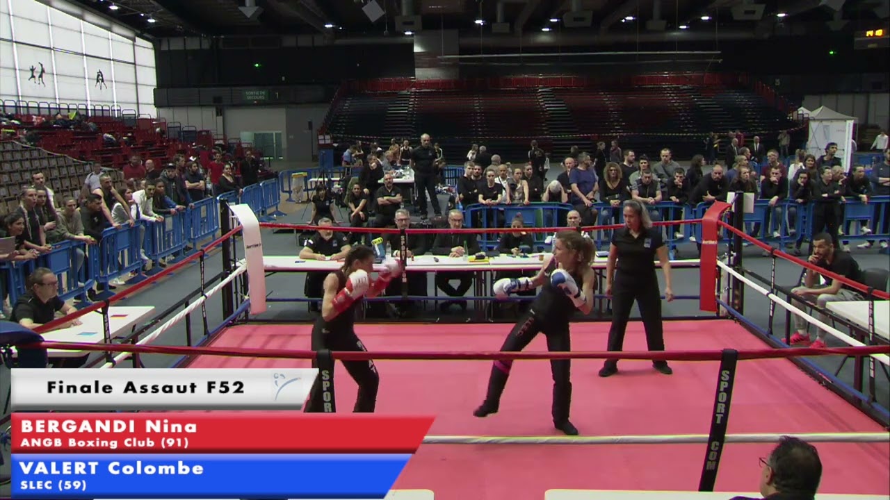 Finale France Assaut 2022 / F52 -  Nina BERGANDI - Colombe VARLET