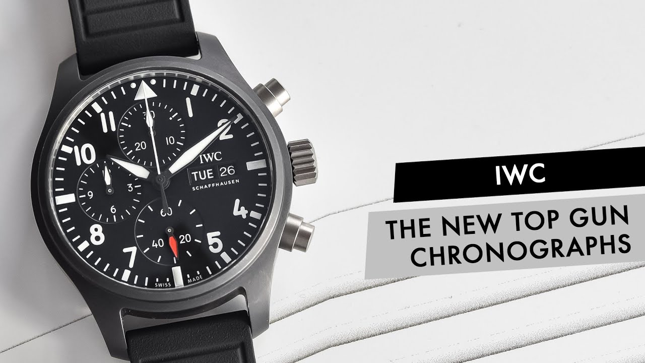 ОБЗОР: Новый IWC Pilot Chronograph 41 TOP GUN Black и Oceana Ceramic