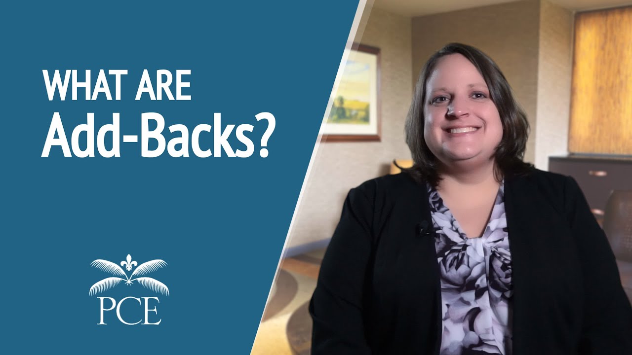 What Are Add-Backs?