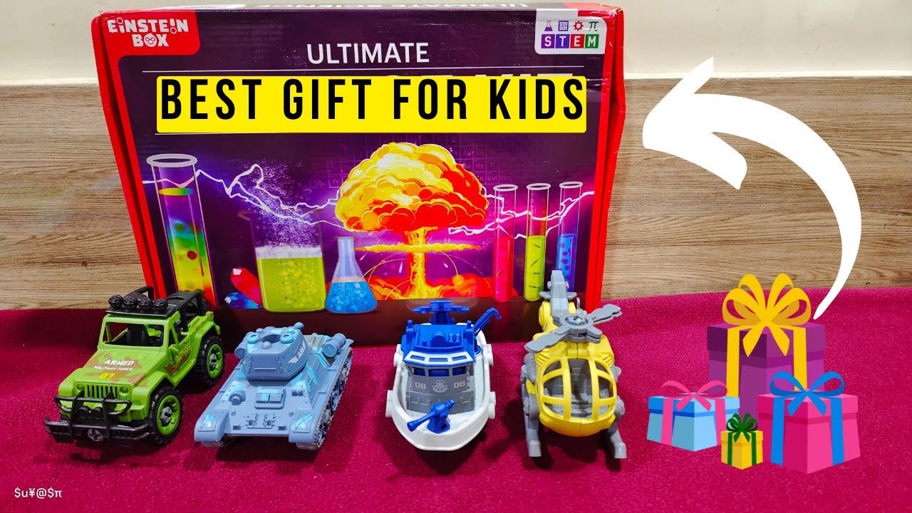 Einstein Box Ultimate Science Kit For Kids | Best Gift for Kids  | Birthday Gifts Ideas for Kids