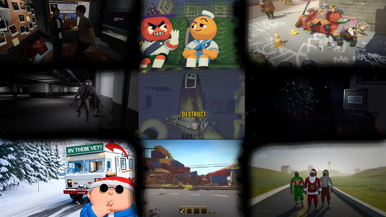 Новогодний спец выпуск. С Новым Годом!Repo Mimesis Phasmophobia Peak Rv There Yet Backrooms