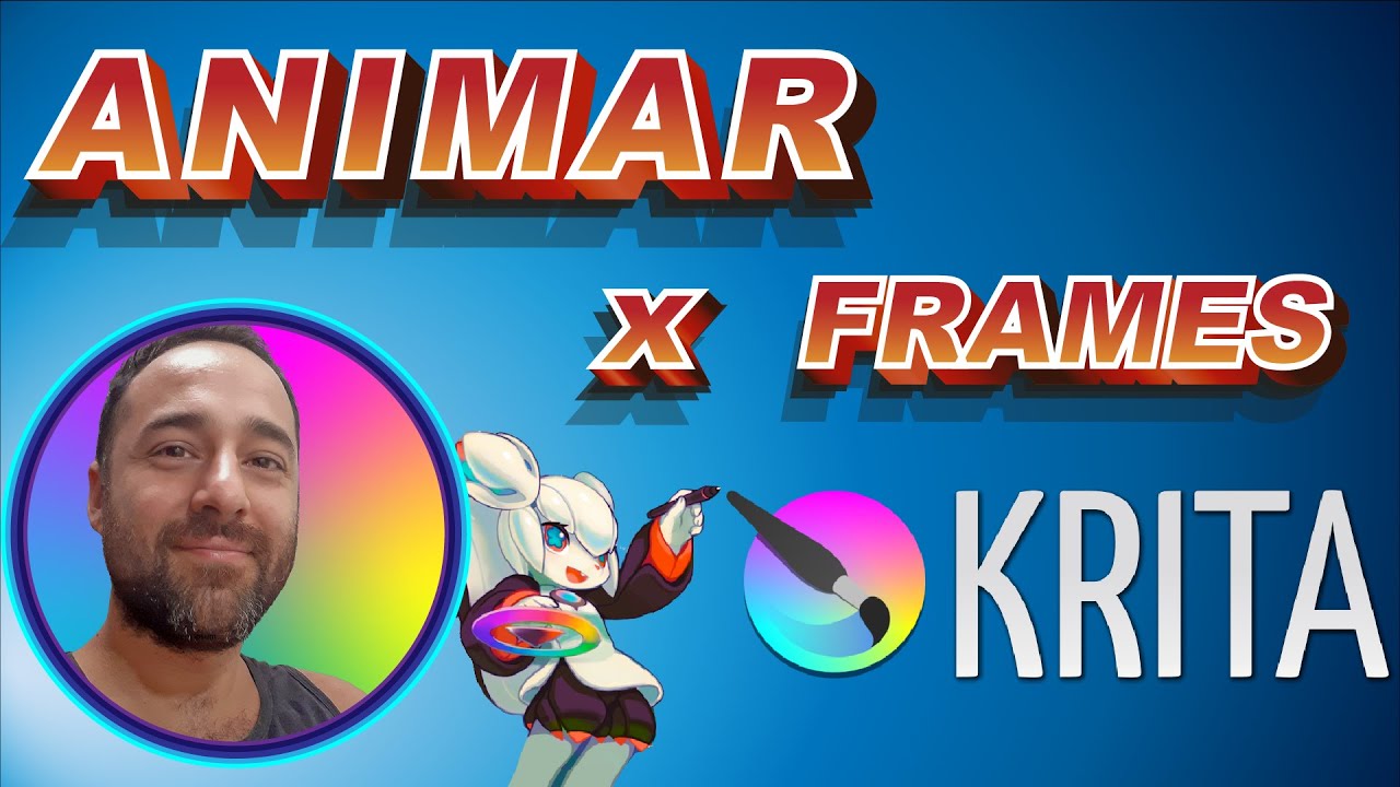 1️⃣4️⃣ Como ANIMAR en KRITA por FRAMES (cuadro a cuadro)