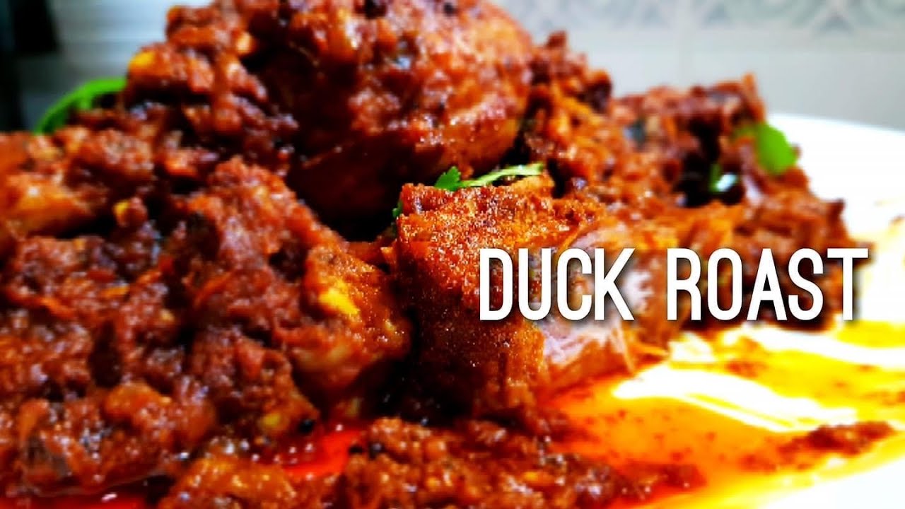 DUCK ROAST | How to Make Indian Style Tasty Duck Roast | NINA KITCHEN