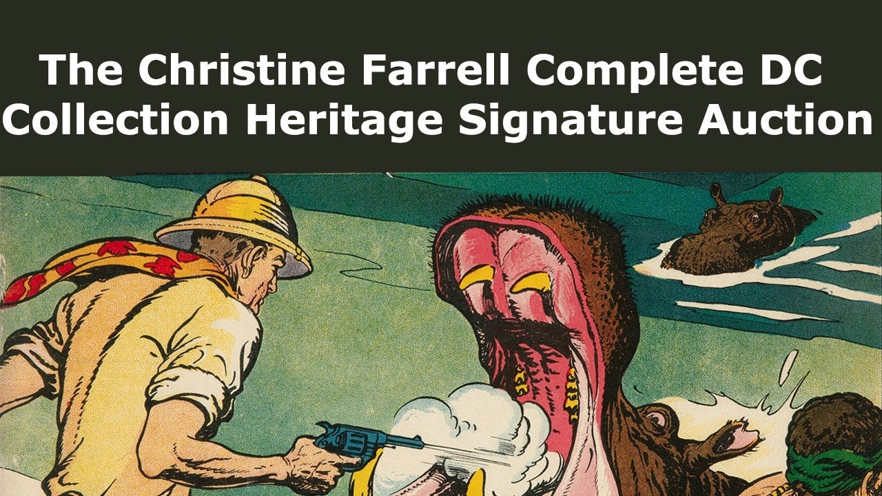 The October 2024 Christine Farrell Complete DC Collection Signature Auction Preview
