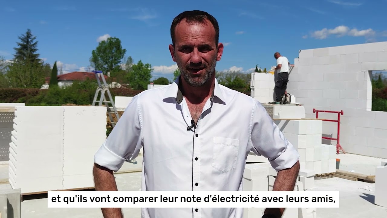 Bloc de béton cellulaire Ytong pour maisons individuelles : économies d’isolation et de main d’œuvre