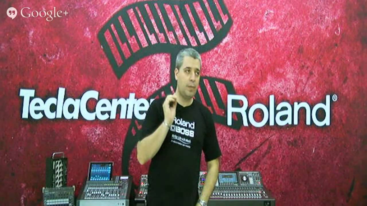 Palestra Mixer Digital Roland com Alex Lameira Ao VIVO (30/11/2013)