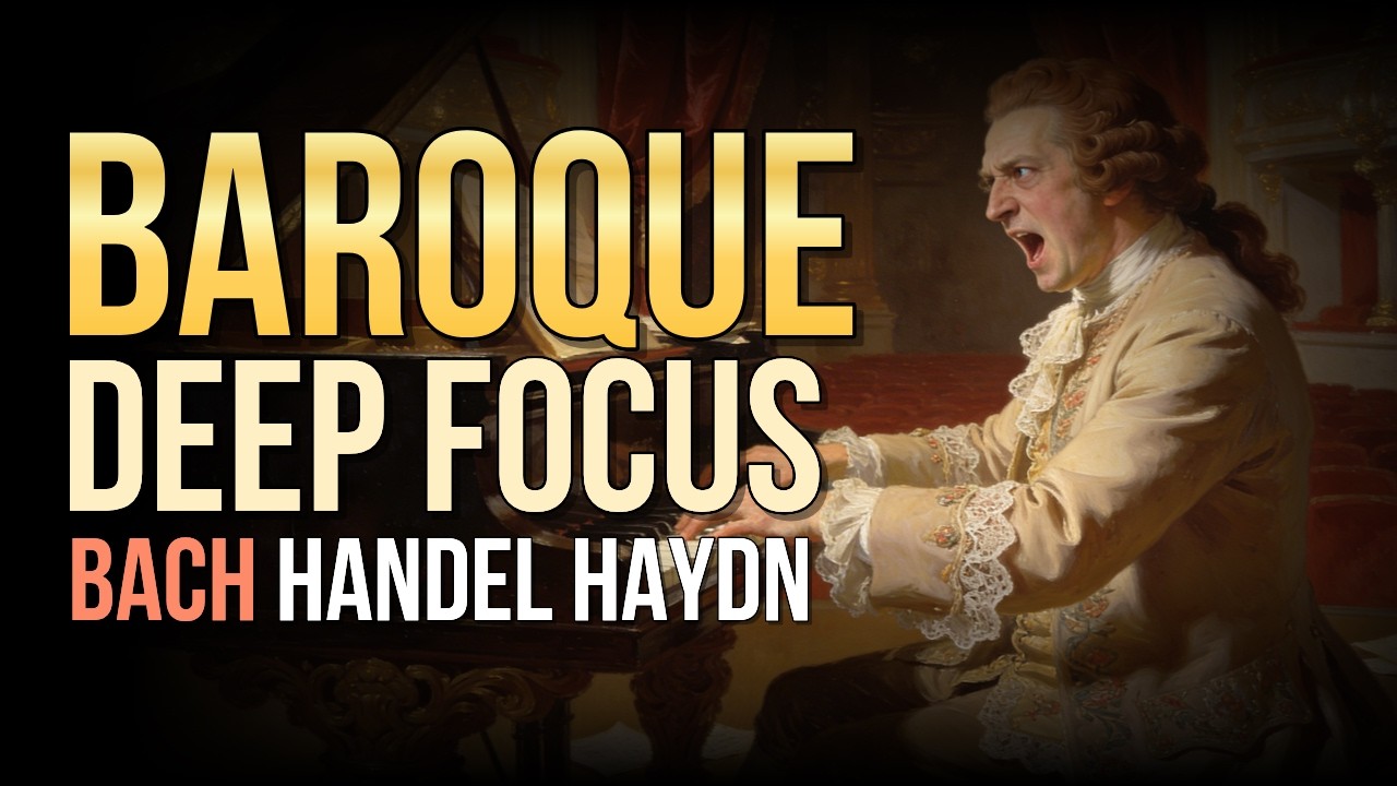 3 Hours of Bach, Handel, Haydn | Baroque & Classical Piano for Deep Focus